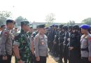 Ribuan Personel Ikut Apel Gelar Pasukan Kunjungan Wakil Presiden di Sulteng