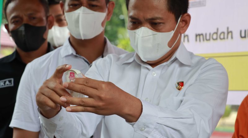 General Screening Drugs Alat Untk MengujiKeaslian Bahan Narkotika dan Akan Berubah Warna menjadi Ungu Jika Postif Narkotika.