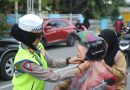 Patroli Polwan Ditlantas Polda Sulteng di Kota Palu, Tingkatkan Kamseltibcar Lantas