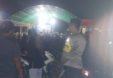 Polsek Biau Gelar Pengamanan Kampanye Tiga Paslon Bupati Di Dua Kecamatan