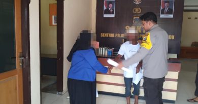 Polsek Bunta Sukses Mediasi KDRT Suami ke Istrinya Akibat Cemburu