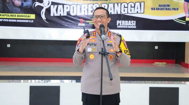 Kapolres Banggai Imbau Masyarakat Jauhi Judi Online
