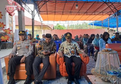 Kapolsek Kintom, Hadiri Lomba Kelurahan/Desa Tingkat Sulawesi Tengah