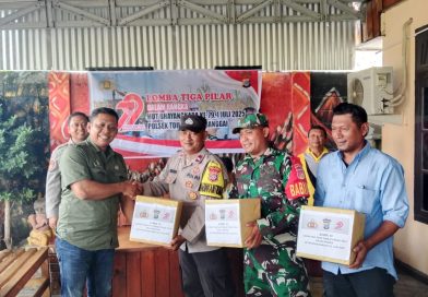 Polsek Toili Perkuat Sinergi Lewat Lomba 3 Pilar