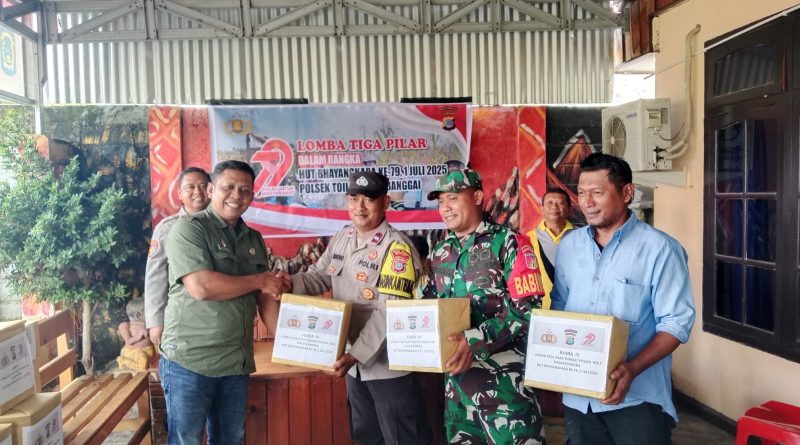 Polsek Toili Perkuat Sinergi Lewat Lomba 3 Pilar
