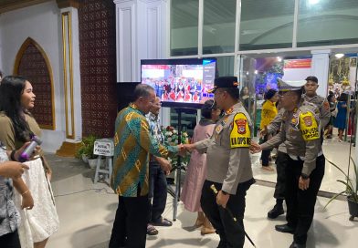 Polres Morowali Utara kerahkan 400 personel gabungan, amankan perayaan ibadah malam Natal