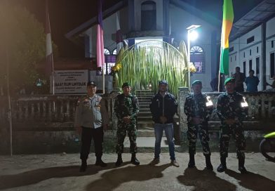 Polsek Lobangkurung Pastikan Ibadah Malam Natal 2025 di Tiga Kecamatan Berjalan Kondusif