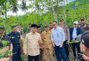 Kapolres Banggai Sambut Mendes PDT Yandri Susanto di Desa Agrowisata Lenyek