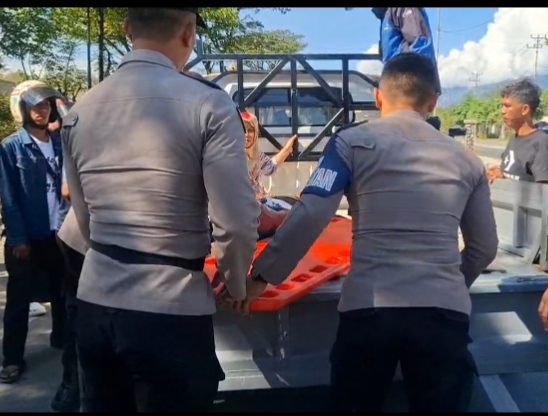 Biddokkes Polda Sulteng Sigap Beri Pertolongan Cepat Korban Kecelakaan di Palu