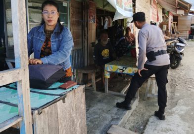 Polsek Tinangkung Intensifkan Patroli Dialogis, Imbau Ketertiban Lalu Lintas hingga Pencegahan Karhutla