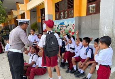 Tekan Angka Kecelakaan, Polres Banggai Kepulauan Tingkatkan Kesadaran Berlalu Lintas Lewat Polantas Menyapa