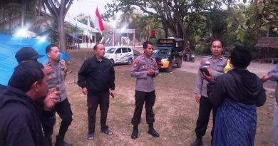 Polsek Luwuk Respon Laporan Terkait Sekelompok Pemuda Mabuk dan Bising di Perkemahan PMI Banggai