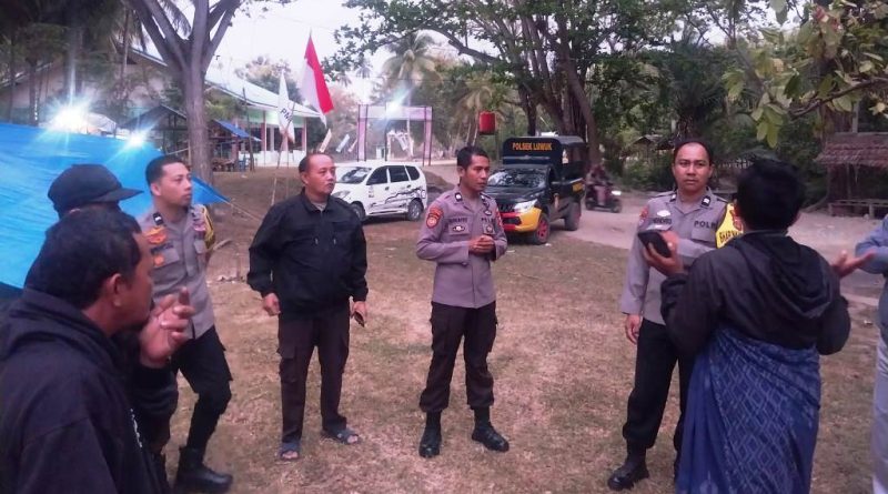 Polsek Luwuk Respon Laporan Terkait Sekelompok Pemuda Mabuk dan Bising di Perkemahan PMI Banggai
