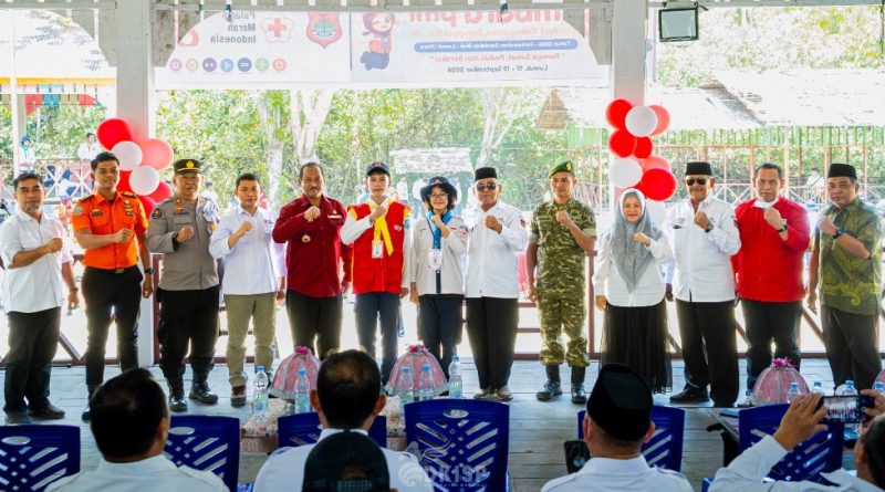 Wakili Kapolresta Banggai, Kasi Humas Hadiri Upacara Hari PMI ke-81