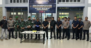 Polresta Banggai Gelar Razia dan Tes Urine Bersama di Lapas Kelas II Luwuk