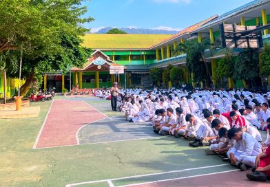 Polantas Menyapa Warnai HUT Lalu Lintas ke-71, Satlantas Banggai Dorong Pelajar Jadi Pelopor Keselamatan Lalu Lintas
