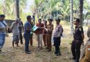 Polsek Nuhon Dampingi Peninjauan Sengketa Lahan Perkebunan Kelapa di Desa Balaang