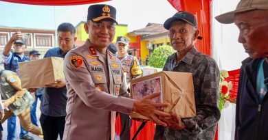 Kunjungi Polres Tolitoli, Kapolda Sulteng Beri Motivasi Personel dan Peduli Warga