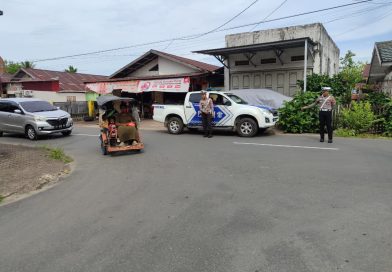 Jagai Kamseltibcar Lantas, Satlantas Polres Banggai Kepulauan Gelar Patroli di Titik Rawan.