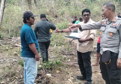 Polsek Bulagi Pastikan Kamtibmas Aman: Kawal Bantuan Kelompok Tani dan Sosialisasi Karhutla