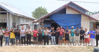 Dukung Quick Wins Kapolri, Polres Banggai Kepulauan Gelar Program Poliran di Desa Tompudau