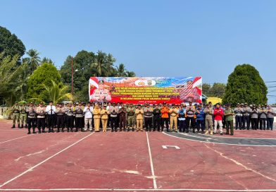 Siagakan Operasi Aman Tinombala 2026, Polres Banggai Kepulauan Gelar Pasukan Penanggulangan Karhutla