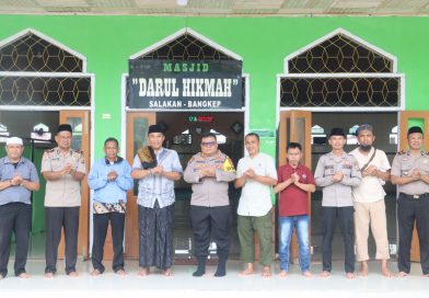 Program Jumat Keliling, Kapolres Banggai Kepulauan Ajak Warga Jaga Kamtibmas dan Cegah Kebakaran Lahan