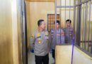 Kapolresta Banggai Sidak Rutan, Pastikan Tahanan dan Pengamanan Terpantau