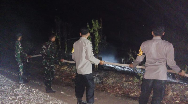 Kapolsek Ulubongka Beberkan Penanganan Karhutla di Tasiraa Tampanombo