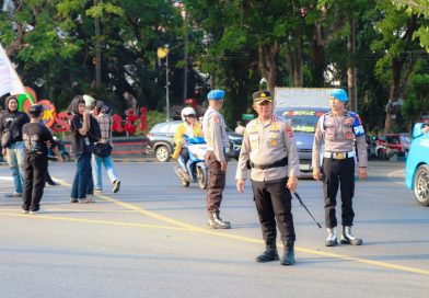 Kawal Aspirasi Mahasiswa SMI, Kapolresta Banggai Kedepankan Pelayanan Humanis