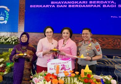 Syukuran HKGB ke-74, Kapolda Sulteng Apresiasi Peran Bhayangkari Dukung Tugas Polri