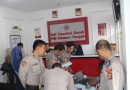 PULUHAN PERSONEL POLRESTA PALU IKUT DONOR DARAH, PERINGATI HUT HUMAS POLRI KE-75
