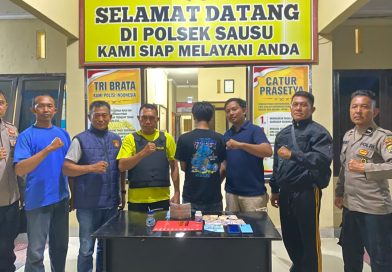 Polisi Amankan 11 Paket Diduga Sabu Dan Alat Bong Dari Pria Di Sausu